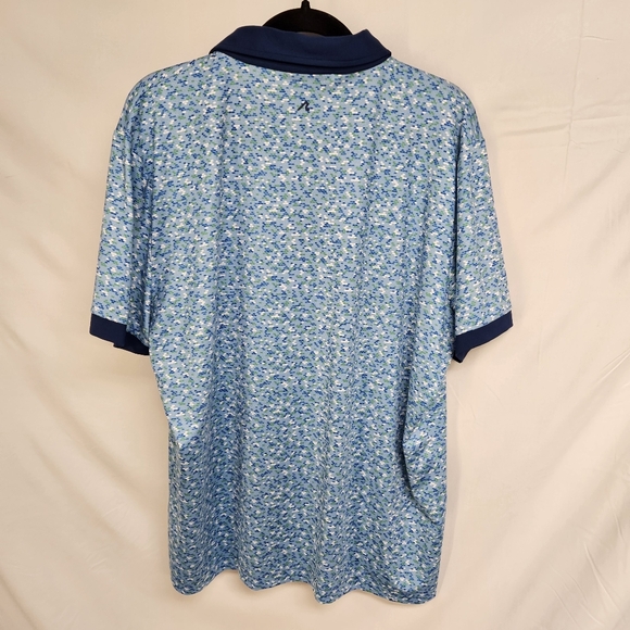 Redvanly Brewer Polo Golf Shirt Mazarine Blue White Men’s XL PUREpoly - Picture 4 of 8